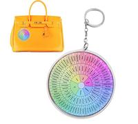 Llavero Rueda de Emociones - Llavero Acrílico con Gráfico de Rueda de Emociones, Llavero de Emoción - Colgante de Mochila, Llavero de Emoción Divertido Creativo de Doble Cara, Adorno de Prueba de Salu