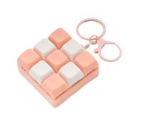 Llavero Sensorial con Sonido de Teclado Artilugio Desmontable y | Juguete Sensorial con Clics para Adolescentes Mujeres Niños Estudiantes Viajes Escuela Mochila Bolso D