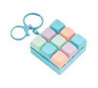 Llavero Sensorial con Sonido de Teclado Coleccionable Reconfigurable | Juguete Sensorial con Clics para Adolescentes Mujeres Niños Estudiantes Viajes Escuela Mochila Bolso