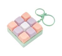 Llavero Sensorial con Sonido de Teclado Coleccionable Reconfigurable | Juguete Sensorial con Clics para Adolescentes Mujeres Niños Estudiantes Viajes Escuela Mochila Bolso A