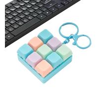 Llavero Sensorial con Sonido de Teclado Desmontable y Reconfigurable con | Juguete Sensorial con Clics para Adolescentes Mujeres Niños Estudiantes Viajes Escuela Mochila Bolso