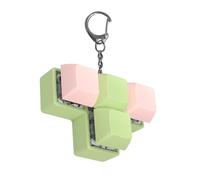 Llavero Teclado - Divertido Llavero Sensorial, Juguete Portátil Para Dedos | Juguete De Probador De Árbol Brillante De 4 Botones, Probador De Árbol Versátil, Juguete De Dedo Relajante Para Adultos