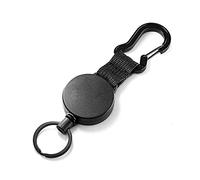 Llavero Telescópico De Cuerda De Alambre Llavero Retráctil Pequeño Carrete Insignia Llavero Llavero Insignia Retráctil Llavero Con Cuerda Elástica Anti-perdida para Pantalón Y Cinturón