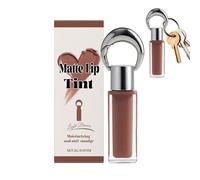 Llavero tintado para niñas, maquillaje cosmético portátil con combinación de brillo en el borde de la , accesorios para el aire libre para mujeres, adolescentes, , familia,