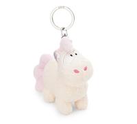 Llavero Unicornio Creamy Pink de 10 cm, Color Blanco, acompañante Fiel para Mochila o Bolso, para niños y Personas Adultas, 61901