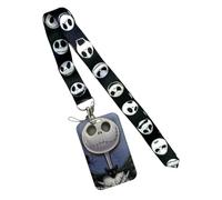 Llavero y cordón Jack Skellington de la película Pesadillas Antes de Navidad, diseño de Calaveras