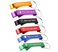 Llaveros abridores Personalizados，Personalizados Apribottiglie per Birra con Testo e Icona，Personalizadoadatto All'Apribottiglie Llavero Hombre，Si applica a Regalos para Graduacion、Recuerdos de Boda