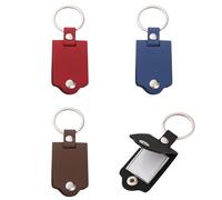 Llaveros con Marco De Fotos De 4 Piezas, Llaveros Personalizados Creativos, Llaveros De Cuero PU, Llaveros De Regalo
