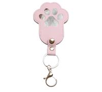 Llaveros de almacenamiento, recuerdo de mascotas, accesorio sentimental de recuerdo personalizado, diseño compacto, organizador con forma para viajes, escuela, adolescentes y adultos, 5 x 2.2 x 0.2