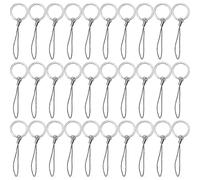 Llaveros de anilla abierta con cordón de nailon para memorias USB, reproductores MP3 y MP4, localizador de llaves y tarjetas