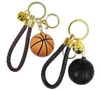 Llaveros De Baloncesto De 2 Piezas, Llaveros Creativos, Llaveros De Campana, Coles De Mochila, Llaveros De Abanico