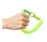 Llaveros de bobina para muñeca, llavero de bobina flexible colorido - pulsera, llavero, anillo para sauna, gimnasio, piscina, identificación y deportes al aire libre, verde, Refer to description