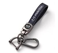 Llaveros de Coche para Mazda CX-3 CX-30,Resistente al Desgaste y al Polvo Accesorios para Llaves de Coche Piezas de Repuesto Decorativas Moda Personalizada y Regalos Creativos,Black-M
