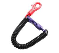 Llaveros de cuerda de resorte, llaveros elásticos en espiral, llavero de bobina de resorte en espiral, cable retráctil en espiral de seguridad, cordón en espiral a prueba de robos, cierre de cordón de