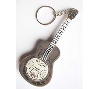 Llaveros de madera con forma de guitarra - Dire Straits - Mark Knopfler - Dobro Resofonic