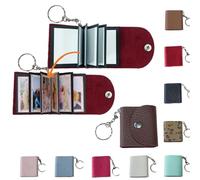 Llaveros de Mini álbum de Fotos, Pequeño llavero Personalizado de cuero con Memoria Fotográfica, DIY Album de Fotos Personalizado, Mini Album Llavero para Mujeres, Hombres, Parejas, Día de la Madre