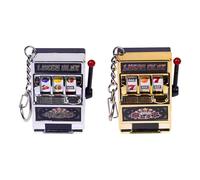 Llaveros De Mini Consola De Juegos De 2 Piezas, Llaveros De Juegos De Máquinas De Frutas, Coles De Juegos Creativos, Llaveros De Juegos De Azar, Llaveros Personalizados