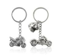 Llaveros De Moto 2 Piezas, Llaveros De Metal, Llaveros De Regalo, Llaveros Modelo Mini Moto, Llaveros Personalizados De Moda