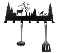 Llaveros de pared - Soporte adhesivo metálico,Ganchos para llaves de pared | Para dormitorio, sala de estar, cocina, cuarto de baño, entrada, pasillo, oficina, apartamento granja