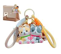 Llaveros De Perros Para Niños,Llavero De Perros De Pareja - Llaveros magnéticos para perros con animales lindos | De Llavero A Juego De Pareja Pequeña Para Bolsos Totales Mochilas Bolsos De Hombro