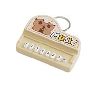Llaveros de piano para niños - Accesorios para llaves de coche, decorativo para monedero | para amantes de la música, coleccionistas, viajeros, cumpleaños, vacaciones, viajes, , maletas