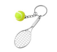 Llaveros deportivos, llaveros de voleibol, llavero pequeño de fútbol, llaveros temáticos deportivos para mochila, bolso, equipaje, niños, Tenis, Refer to description