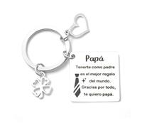Llaveros dia del Padre Personalizado, Regalo Padre, Regalos para Padres, Llavero Papa, Llavero Moto, Llaveros Hombre, Regalos Cumpleaños Futuro Papa Ideas para San Valentin Regalo Papá Navidad