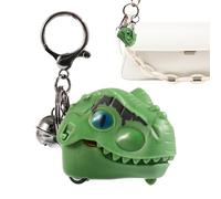 Llaveros Dientes Crocodile - Mordisco Dedo Alligator Juguete Juego Clásico Aleación | Broma Práctica Set Dentista Adulto Party Graciosa | Mini Novedad Gag Niños Familia Regalos