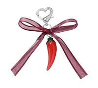 Llaveros estéticos con colgante de lazo, perlas, lazos, llaveros para mujer, bolso, mochila, decoración colgante, do