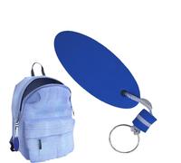 Llaveros flotantes para Barcos portátiles, Llavero Ovalado para Mochila, Colgante de para Surf, Kayak, Lago, Piscina, Bolsa Deportiva, Bolso de Coche al Aire Libre, Azul, Refer to
