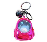 Llaveros iluminados para niños - Llavero con luz LED de linterna pequeña | Llaveros iluminados para niños, llavero de oso en bolsa, adorable llavero colgante para niños, cumpleaños, día de San