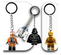 Llaveros LEGO STAR WARS (paquete de 4) nuevo
