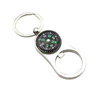 Llaveros Mini Brújula Abridor de Botellas Llavero de Aleación de Zinc Llavero de Coche Portátil for Hombre Regalo