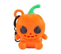 Llaveros - Mini diseño divertido de calidad, figura de calabaza sonriente | Llaveros de calabaza, creativo, Halloween, accesorio práctico para mujeres, hombres, bolso de mano, llaves de casa, yo