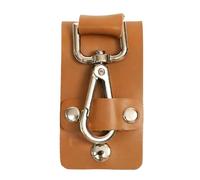 Llaveros Para Cinturón De Servicio,Elegante Llavero De Cuero PU | Cadena De Llaves Para Hombres,Para Hombres, Enfermeras, Servicio, Bolso, Trabajo, Seguridad, Aplicación De La Ley, marrón claro, Se