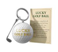Llaveros para mochilas, colgante coleccionable de pelota de golf, llaveros divertidos, para mujeres, hombres, amigos, familia, cumpleaños, vacaciones, viajes, adultos