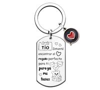 Llaveros Tío Anillos Apreciar Citas Hombres Navidad Cumpleaños Día Del Padre Llave Placa Identificación Divertido Personalizado Graduado Gracias Año Nuevo Jubilación Recuerdo De Sobrina Sobrino