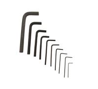 Llaves Allen,Llave Allen 1 Juego de llaves hexagonales en forma de L, plateadas, negras, 0,9mm, 1,27mm, 1,5mm, 2mm, 2,5mm, 3mm, 4mm, 5mm, 6mm, 8mm(Black)