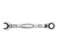 Llaves combinadas con carraca Joker Switch, palanca de inversión de giro, Llave de tuercas 19 mm, 1/4", Acero inoxidable, Acero al cromo-molibdeno, Nicromo, Mate
