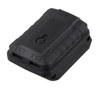 Llaves convertidoras de batería de sobrecorriente de 18 V eléctricas 5 V/2 A, protección de alto voltaje compatible con carcasa de metal y plástico, paquete de 2 unidades para USB - Adaptador dual