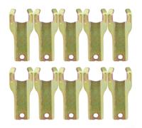 Llaves de repuesto para estaciones de trampa de cebo, paquete de 6 y 10 unidades para uso con múltiples trampas de plagas (10 piezas)