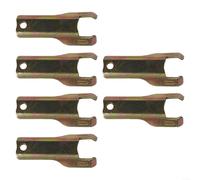 Llaves de repuesto para estaciones de trampa de cebo, paquete de 6 y 10 unidades para uso con múltiples trampas de plagas (6 piezas)