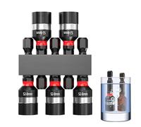 Llaves De Zócalo Hexagonal | Juego de Bujes Magnéticos | Herramienta de Cambio Rápido con Mandril Hexagonal 5 Piezas Destinado a Reparación de Trabajo de Electricista