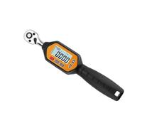 Llaves dinamométricas Mini Llave Dinamométrica, Cabezal De Trinquete Bidireccional, Pantalla Digital Ajustable,para coche, motocicleta(Orange,ZWM-100(1/2))