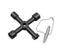 Llaves dinamométricas para gabinete, herramienta de agarre antideslizante, metal, llave de cruces, llave portátil para puerta, diseño compacto para válvula de medidor de agua, eléctrica, ajustes