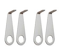 Llaves para extracción de batería compatible con timbre Ring Battery Doorbell 2024, acero inoxidable, paquete de 4 unidades