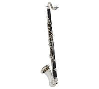 Llaves Plateadas Bass Clarinet BB Tune Clarinet Bakelite Instrument Con Estuche Clarinetes