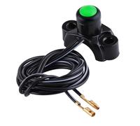Llaves Universales Para Interruptor Apagado Motocicleta Botón Arranque Parada Motor Vehículos Todo Terreno Quads Motos Para Cross Montaje En Manillar Clausor Moto(Green)