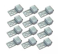 Llazsybz 12 Piezas Clips de Resorte para Tapicería Clips de Sofá Clips de Reparación Conectores de Muelle Hebillas Z para Fijación a Marco Material Ad, 2 piezas
