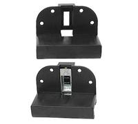 Llazsybz 2 Piezas Accesorio para Patas de Mesa Soporte de Mesa Montaje de Patas Plegables Soporte para Modificación de Taller en Material PP Resistente Adecuad, Hebilla